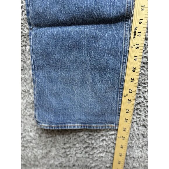 Abercrombie & Fitch The 90's Baggy Low Rise Jeans Medium Wash‎ 26/2s NWT - Picture 7 of 9
